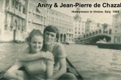 Anny and Jean-Pierre Honeymoon